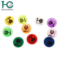 Hot sales new popular cheap plastic golf ball marker